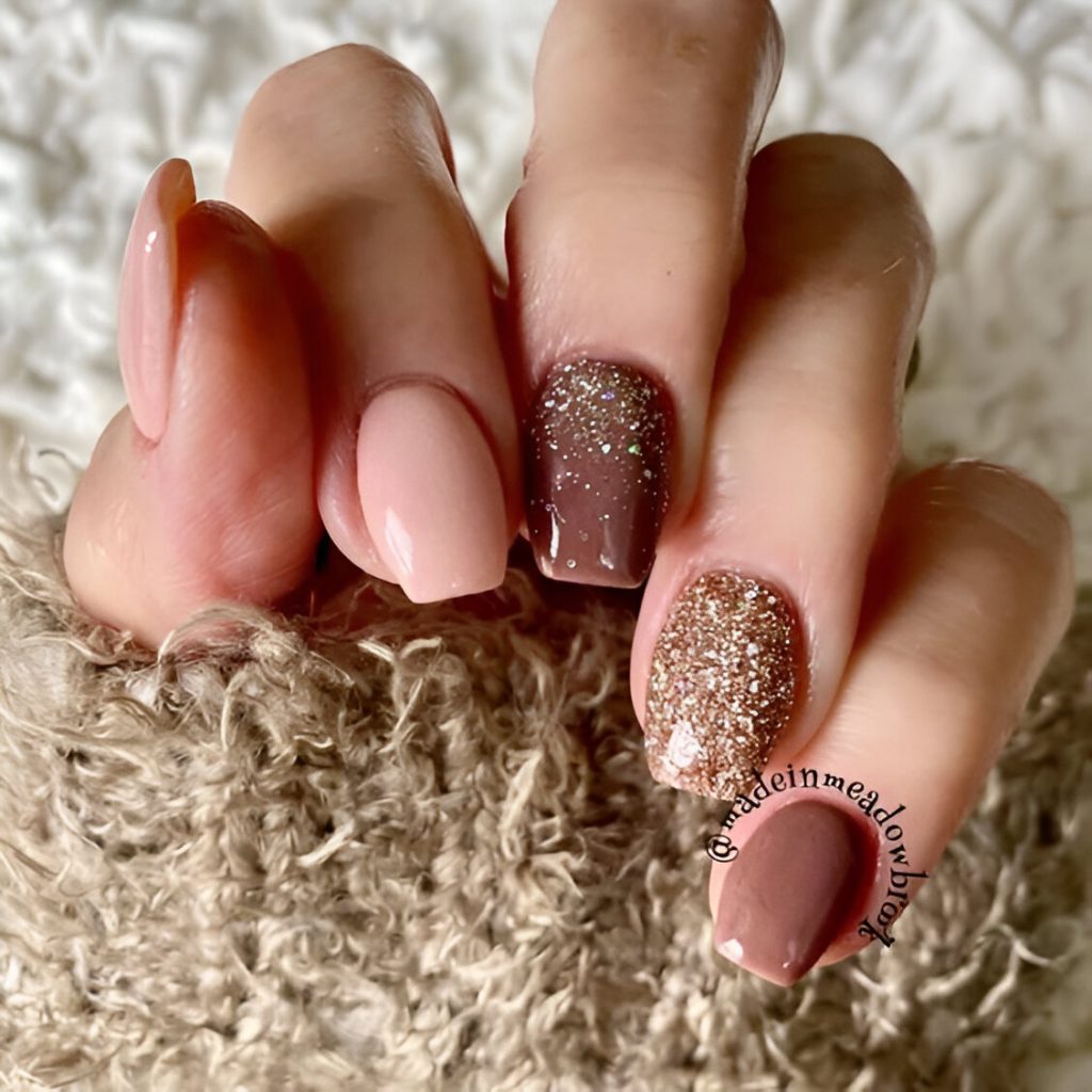 Pink Nude Nails