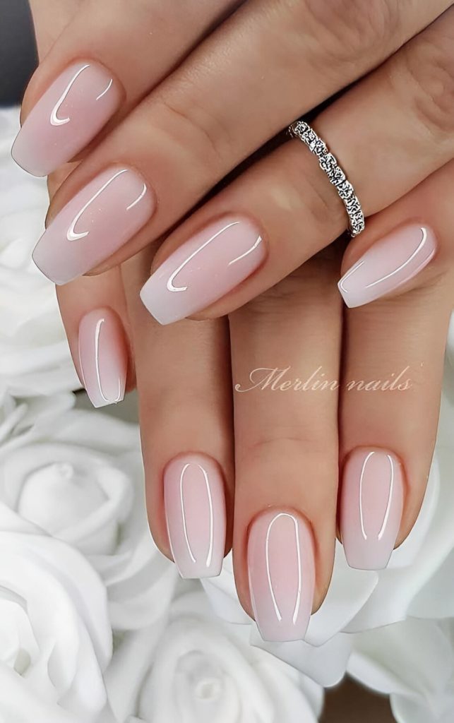 Pink Wedding Nails