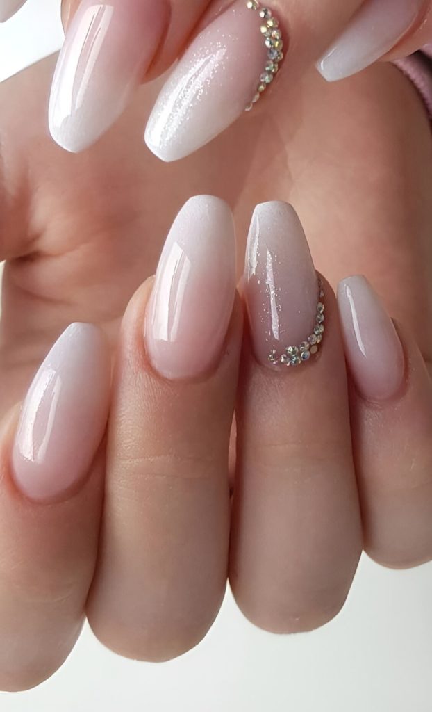 Pink Wedding Nails