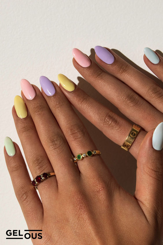 Plain Pastel Nail Ideas5