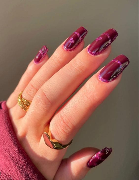 Plum Nail Ideas