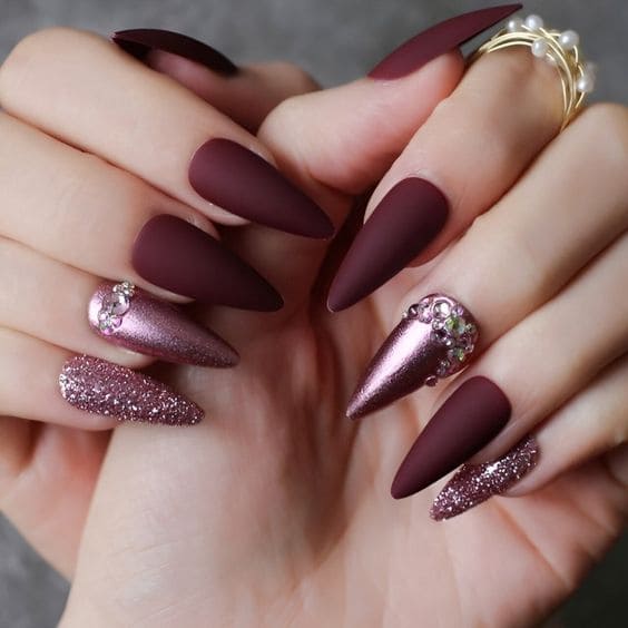 Plum Nail Ideas