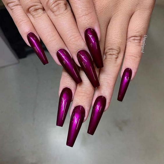 Plum Nail Ideas