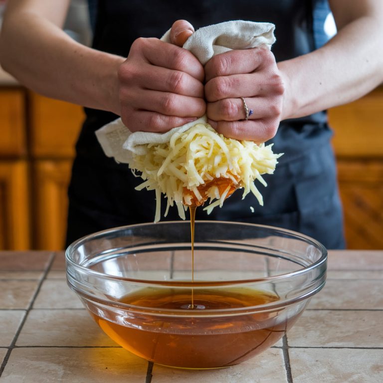 Potato Juice Hair Rinse