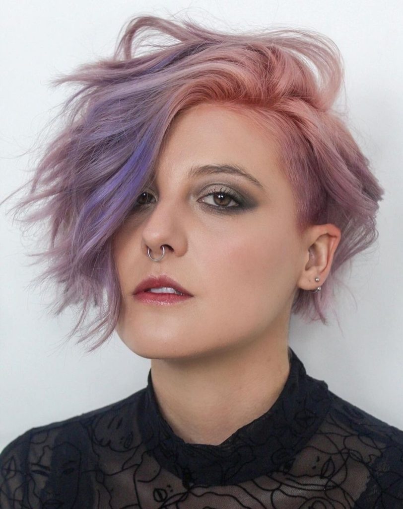 Purple And Pink Pixie