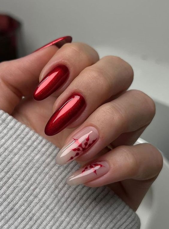 Red December Nails