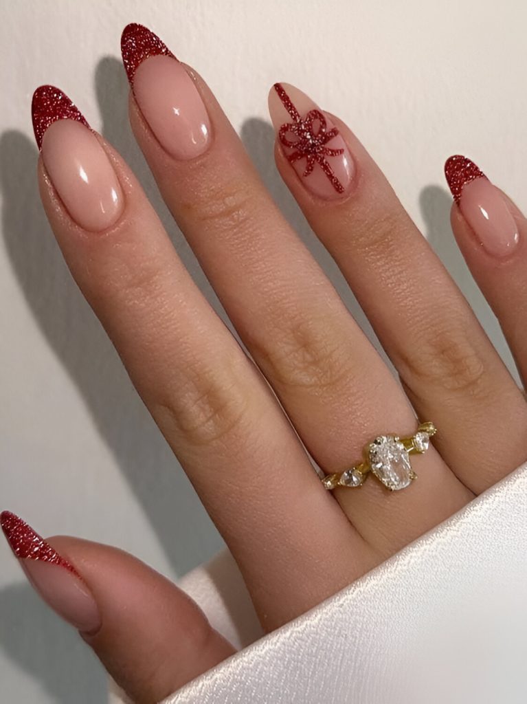  Red New Year Nails