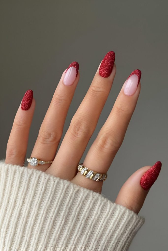 Romantic Red Nails