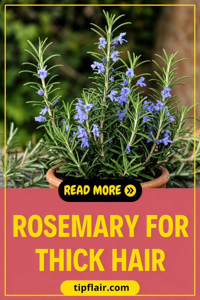 Rosemary Hair Remedies for Thicker, Fuller Looking Hair