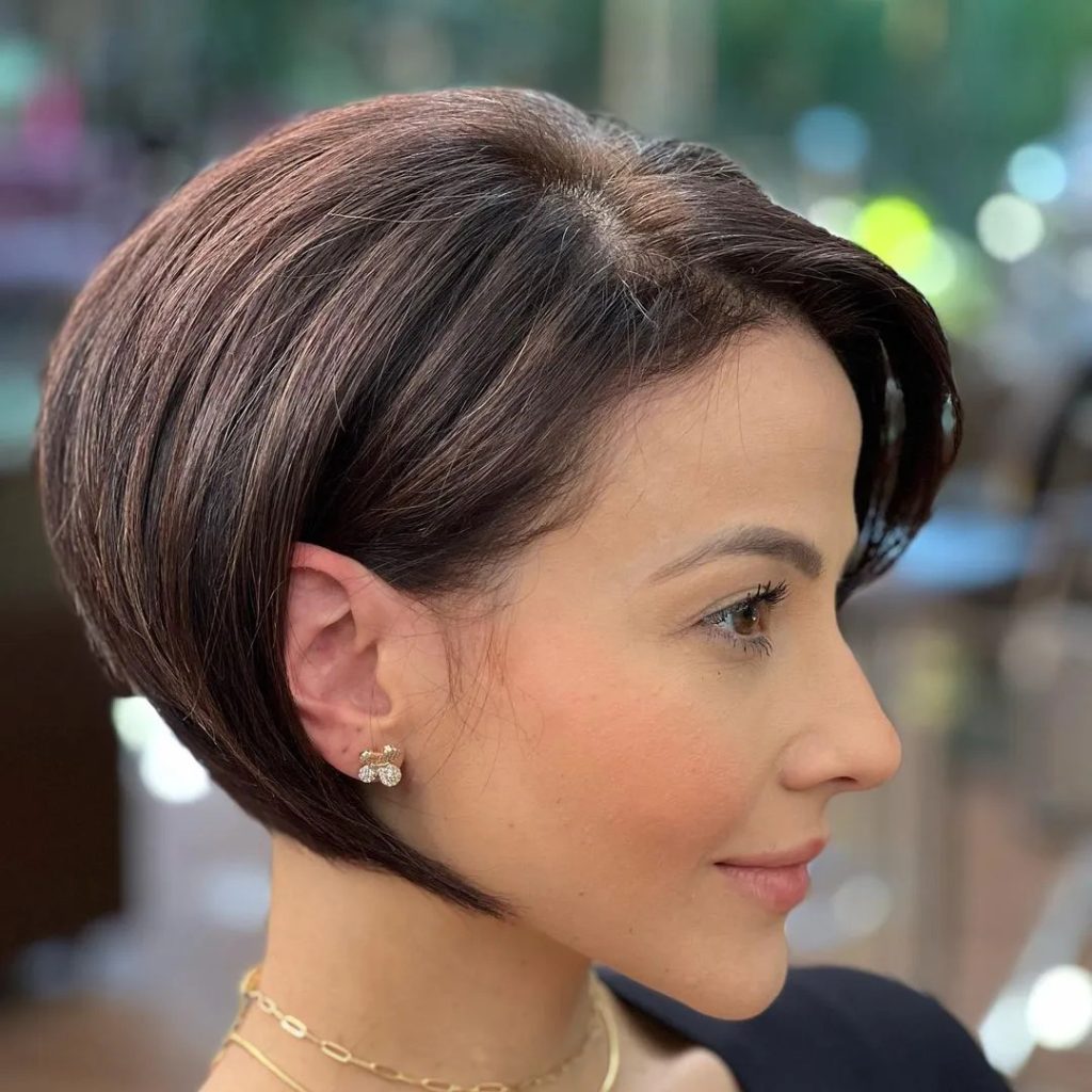 Rounded Short Bob Hairstyles