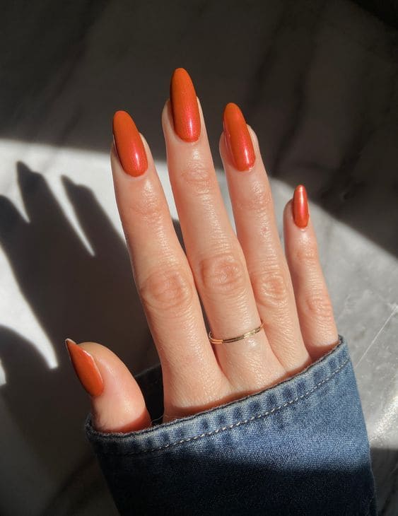 Rust Red Nail Ideas2