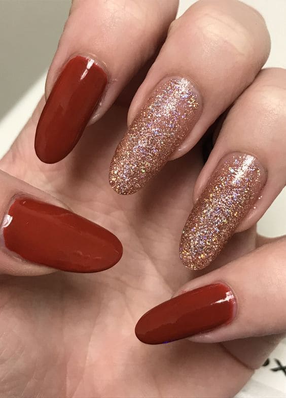 Rust Red Nail Ideas