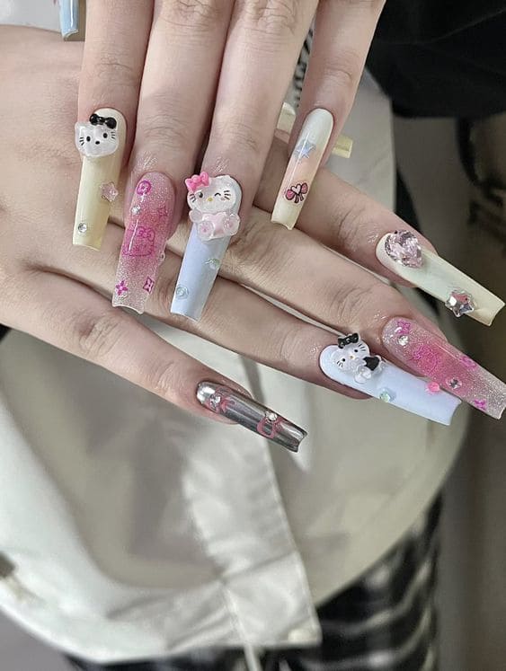 Sanrio Character Manicure