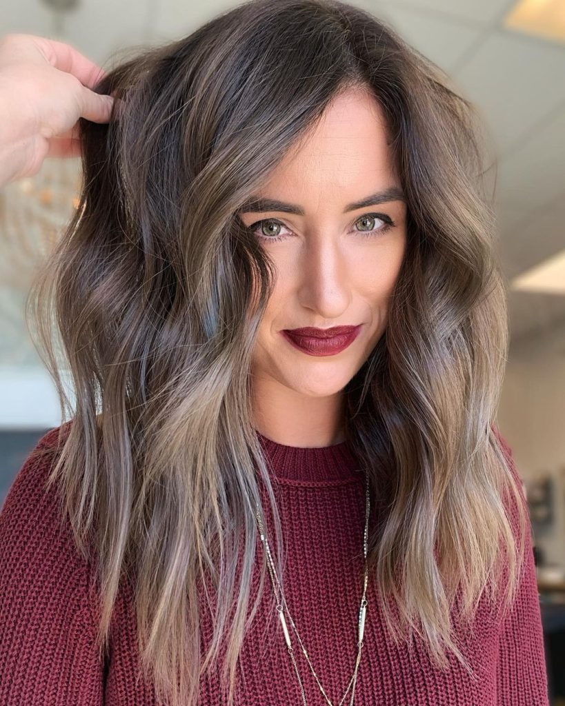 Shaggy Ash Brown Lob