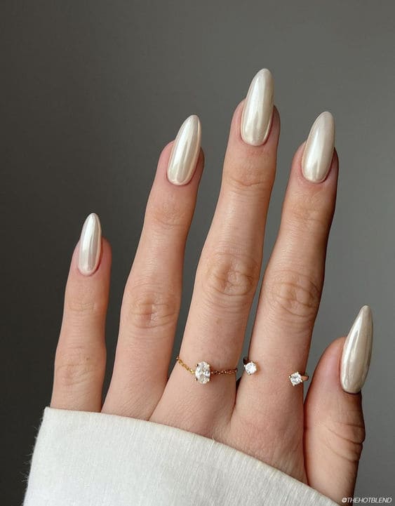 Sheer Glazed Nails