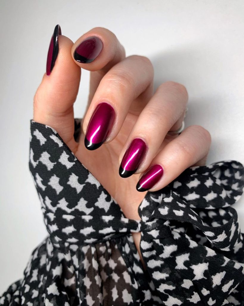  Short Almond French Tips