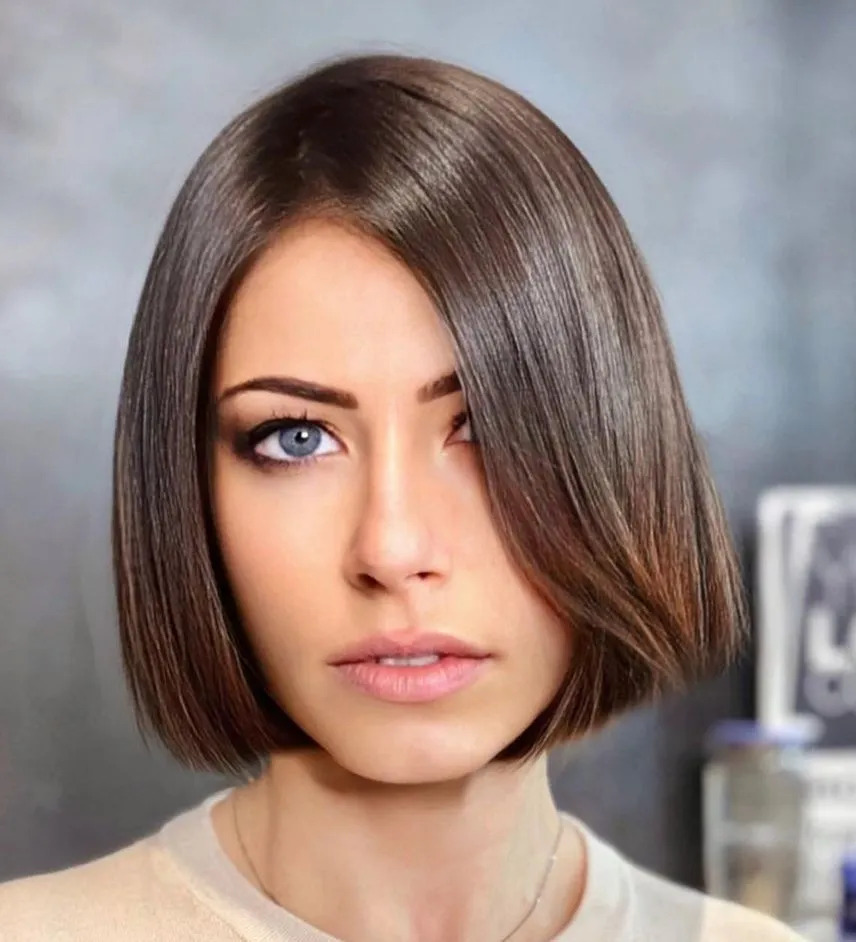 Short Bob Hairstyles With Caramel Highlights