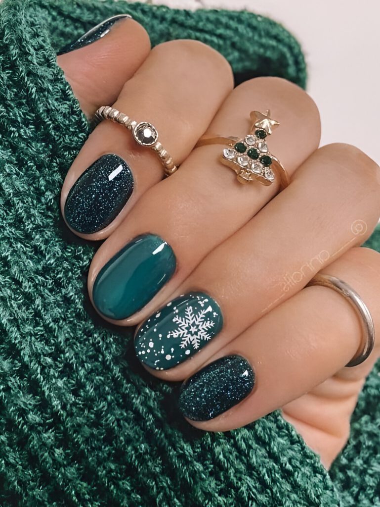Short January Nails