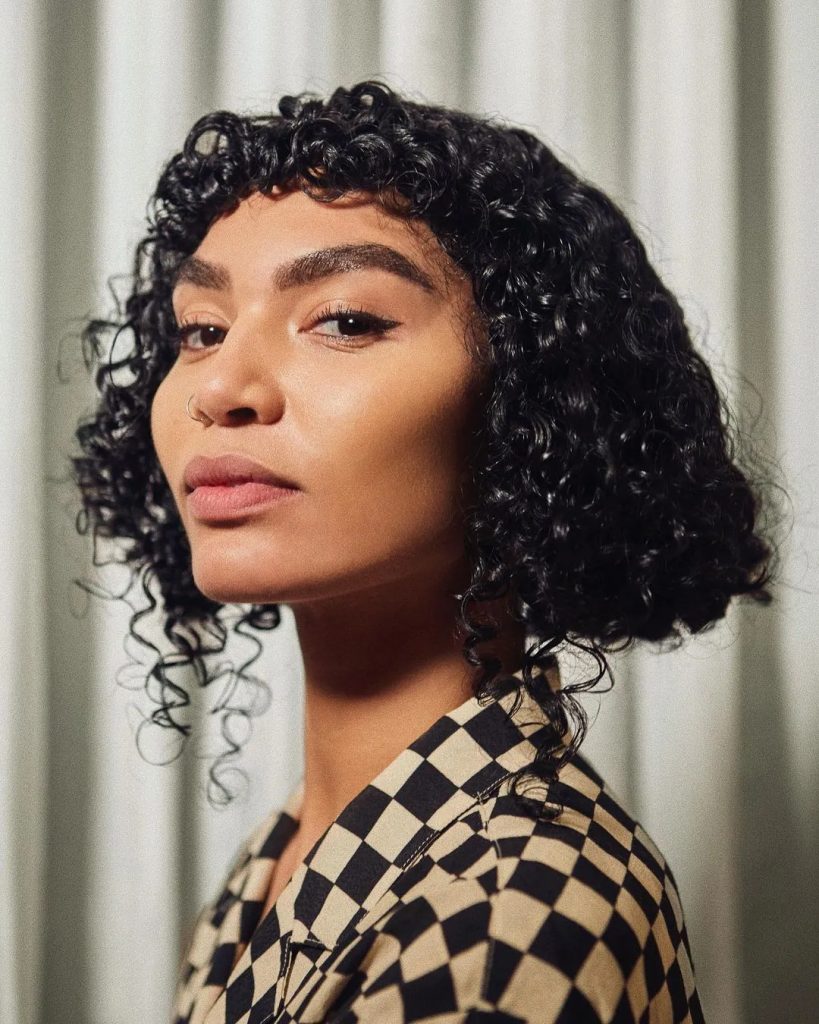 Short Kinky Bob