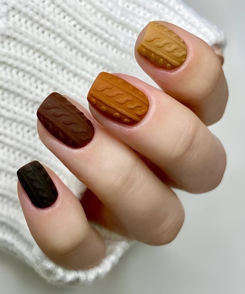 Short Winter Manicures