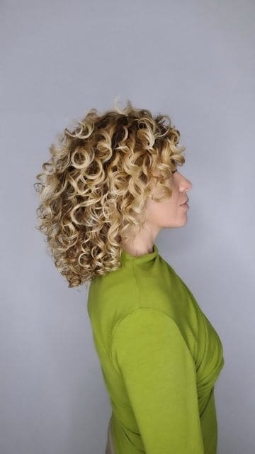 Shoulder Length Curls