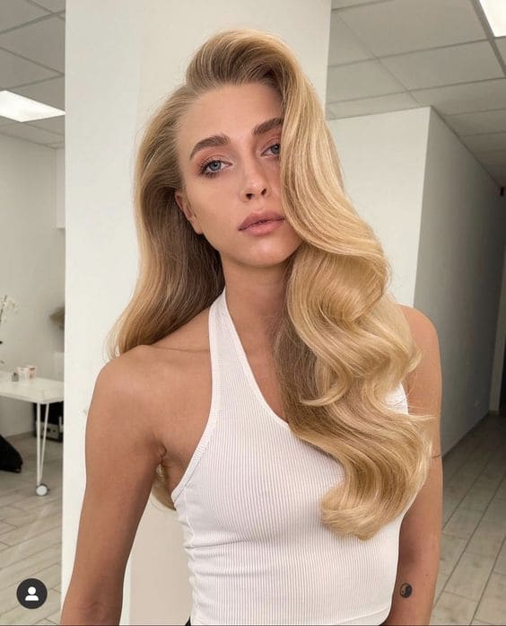 Shoulder Length Curls