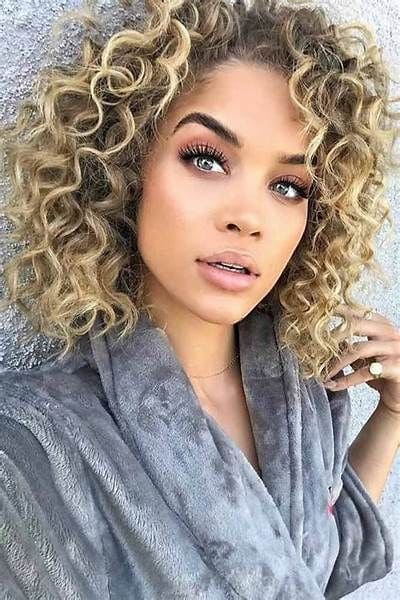 Shoulder Length Curls