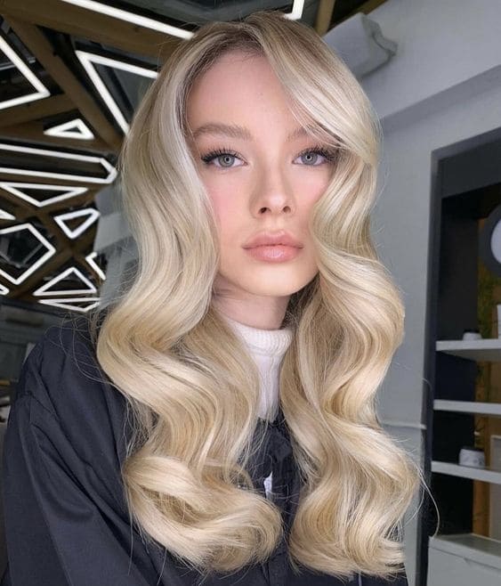 Shoulder Length Curls