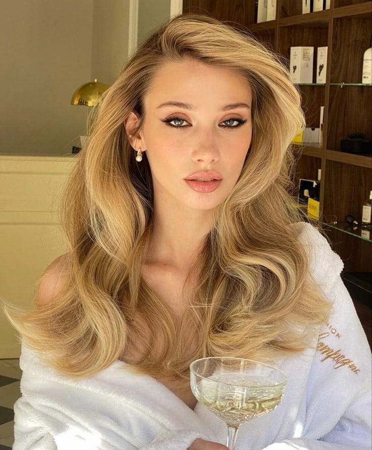 Shoulder Length Curls
