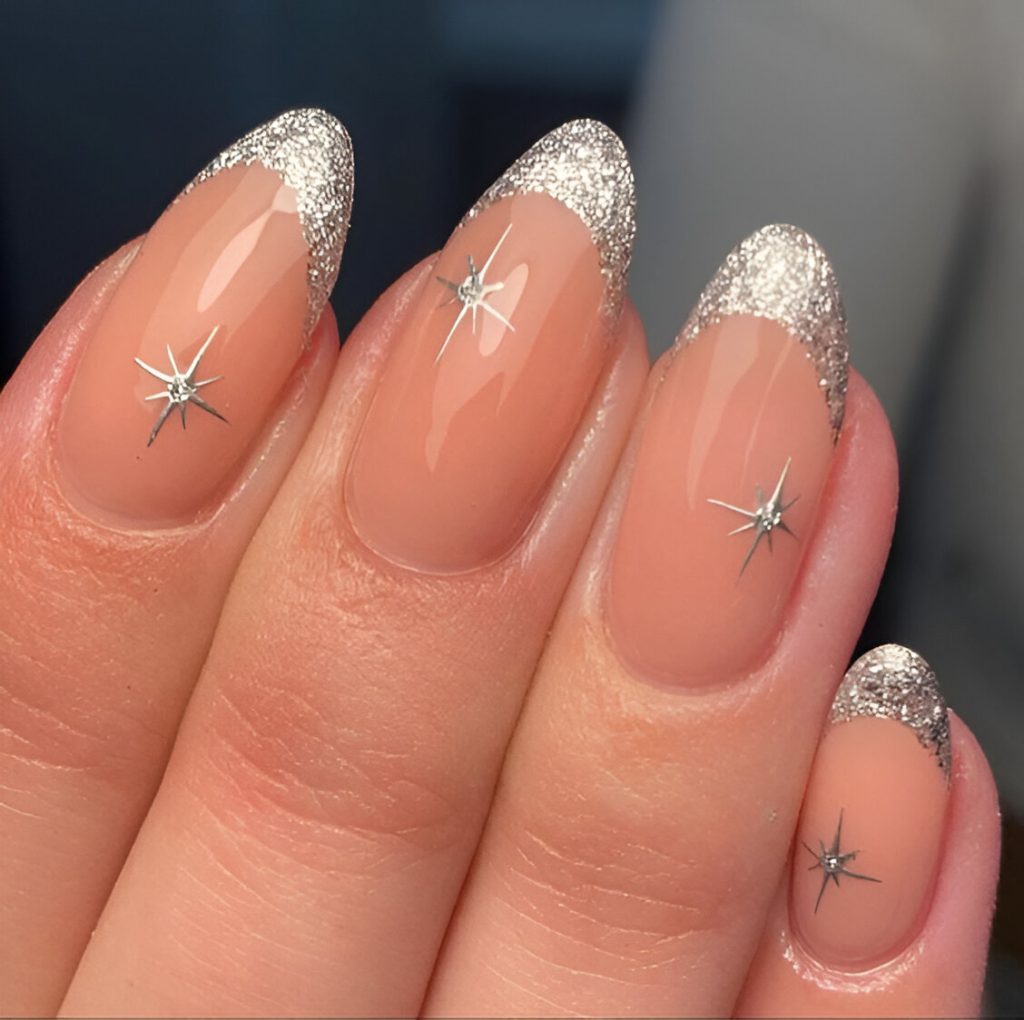  Silver New Year Manicures