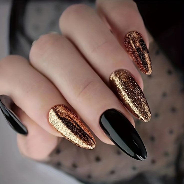 Simple Black Nail Designs