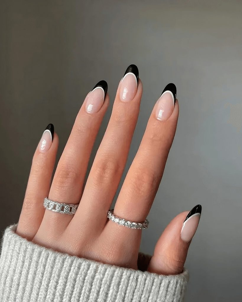 Simple Black Nail Designs
