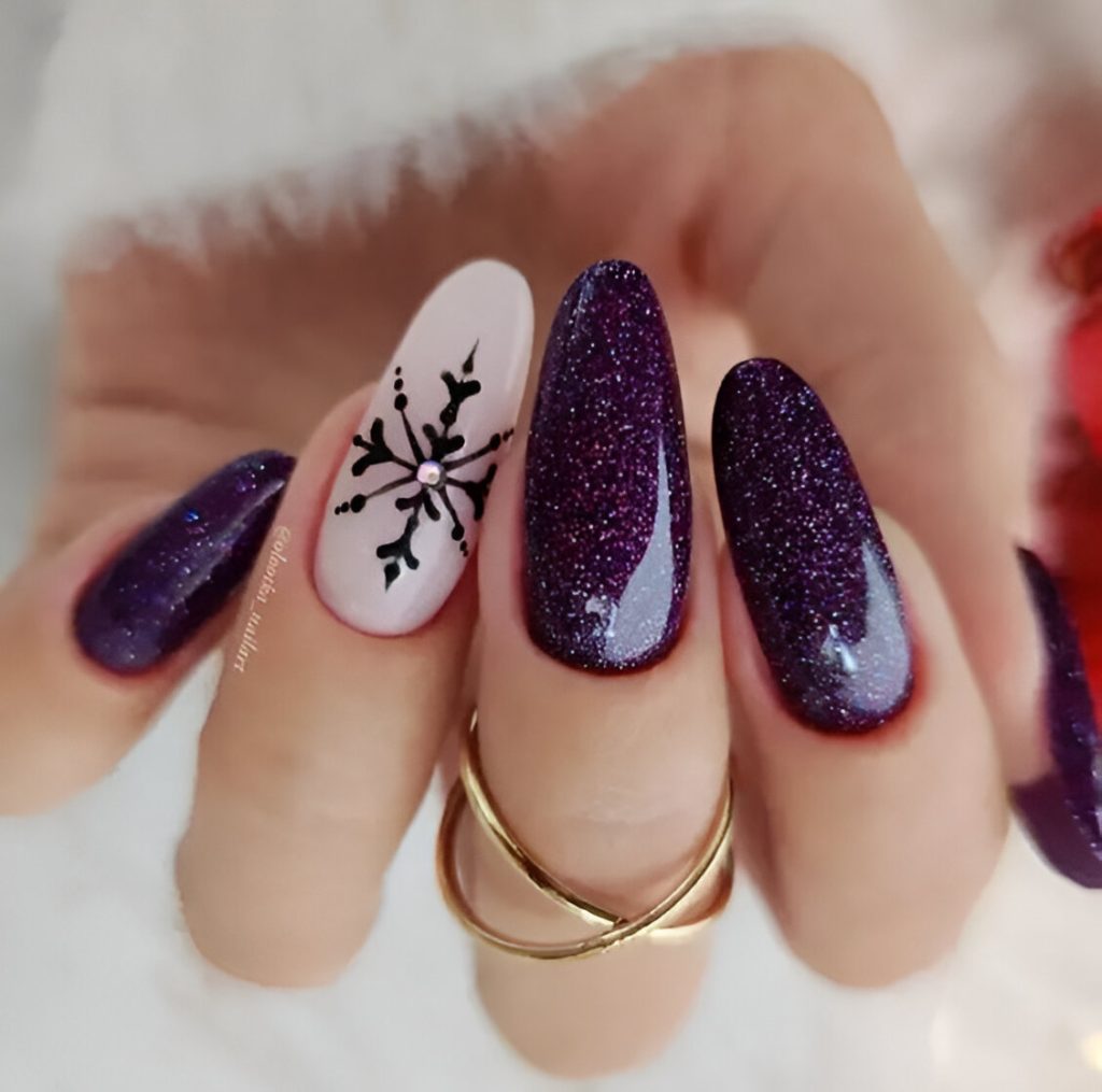 Simple December Nails