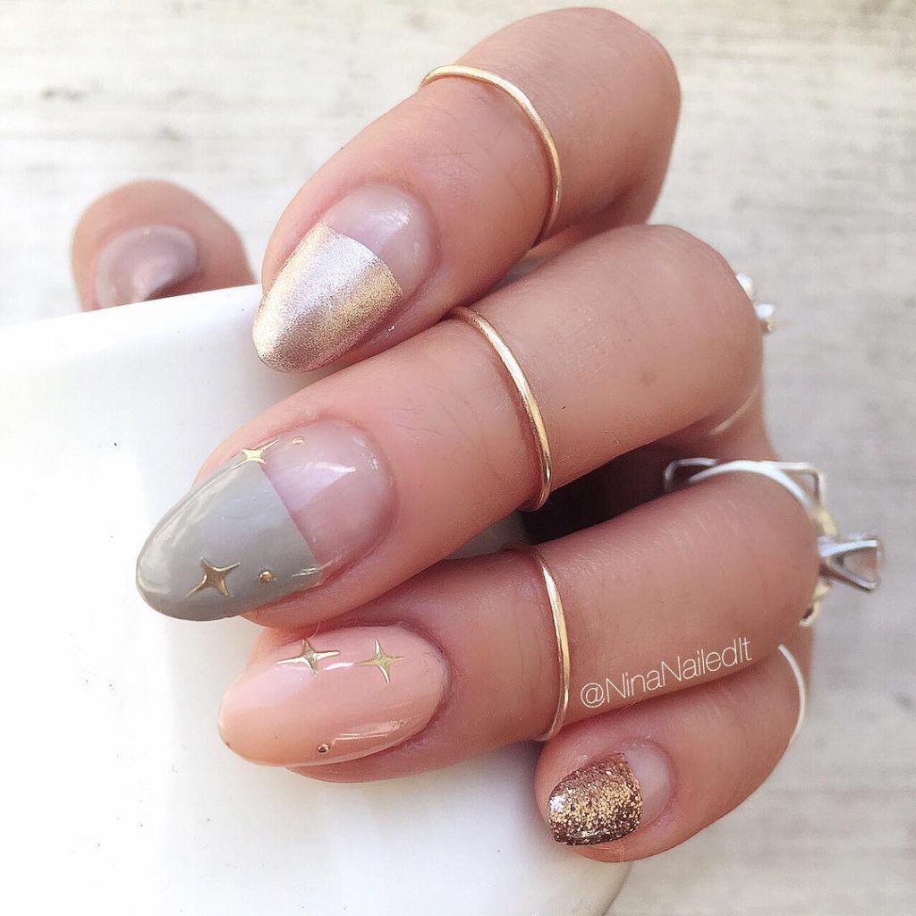 Simple December Nails