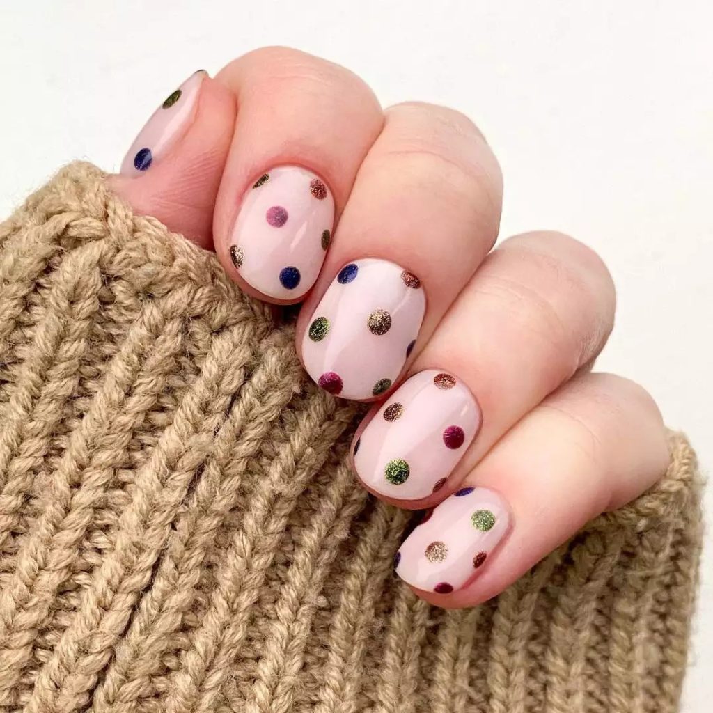 Simple December Nails