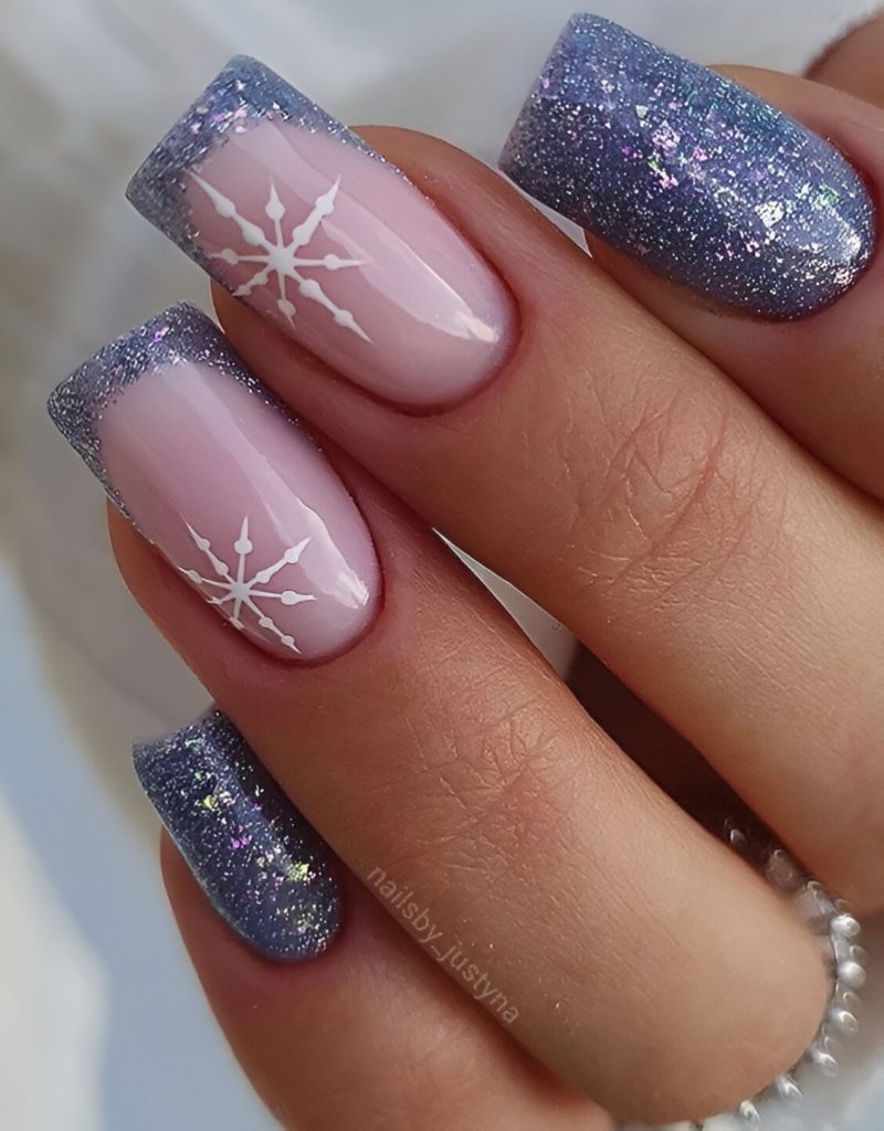 Simple December Nails