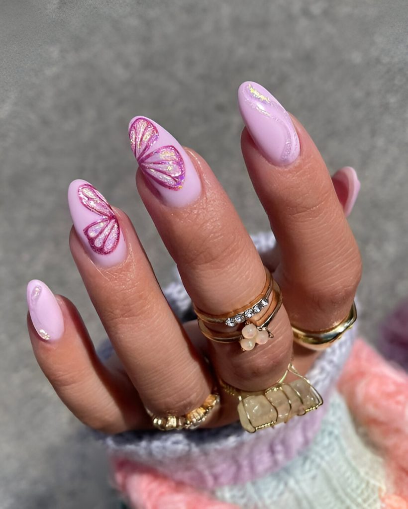 Simple January Nail Ideas