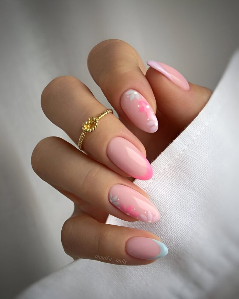Simple January Nail Ideas