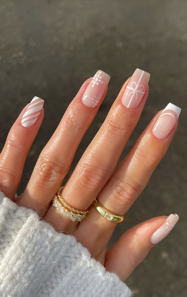 Simple January Nail Ideas