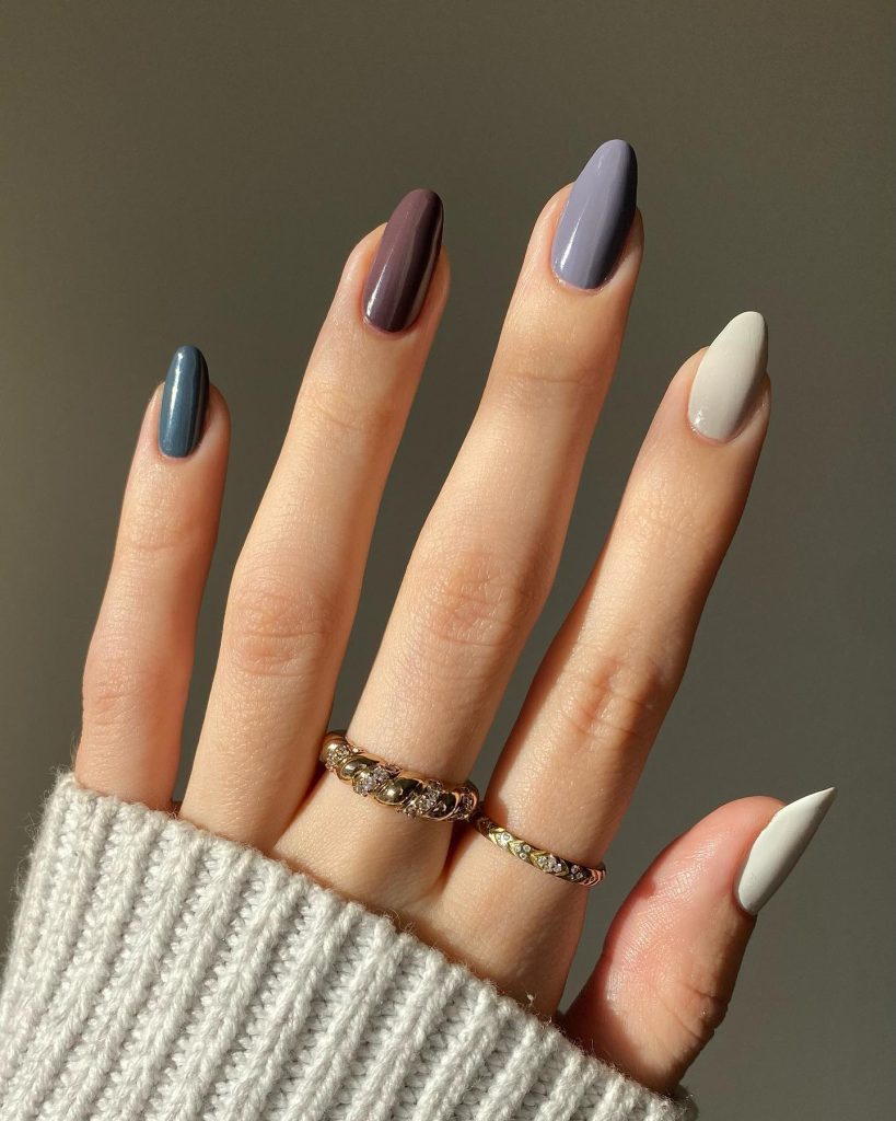Simple Winter Nails