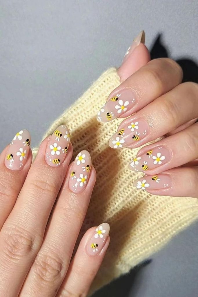 Small Flower Nail Arts