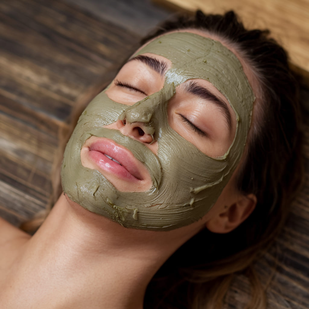 Soothing Goose Grass Face Mask