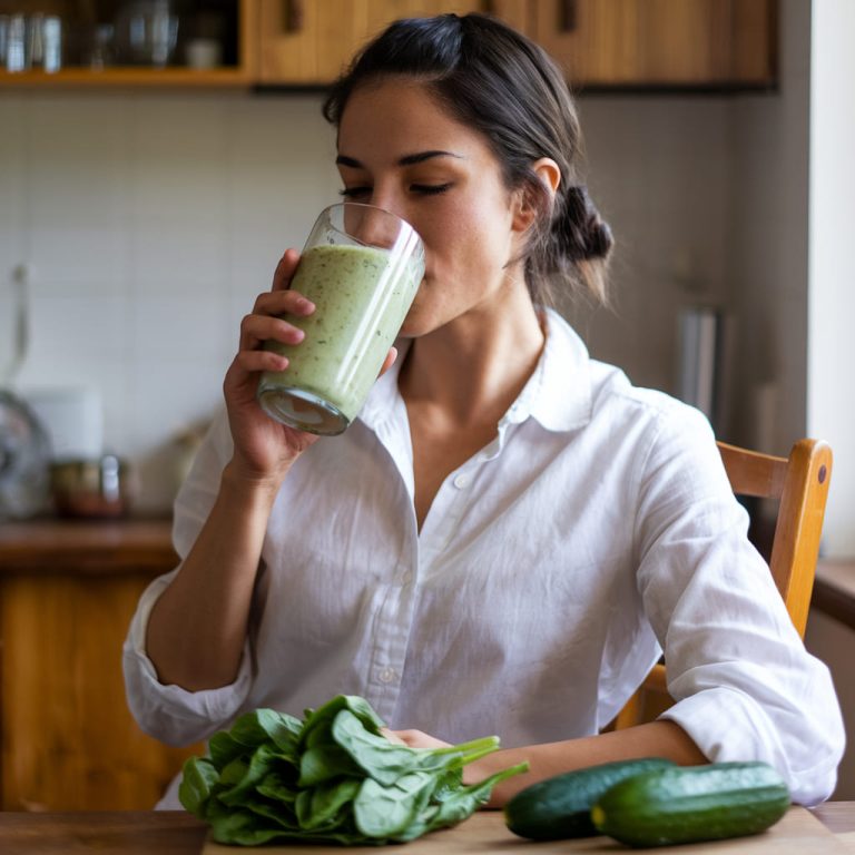Spinach and Cucumber Smoothie