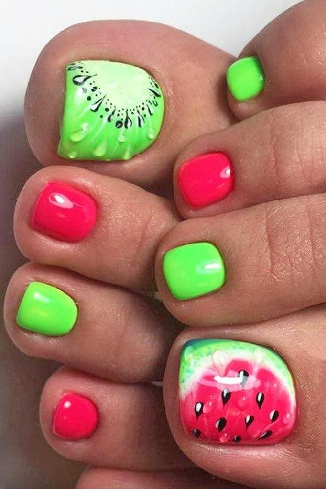 Summer Fruit Pedicure