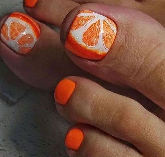 Summer Fruit Pedicure
