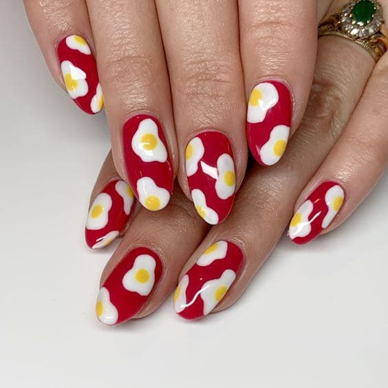 Sunny Side Up Nails