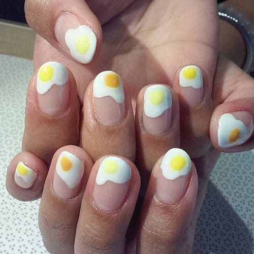 Sunny Side Up Nails