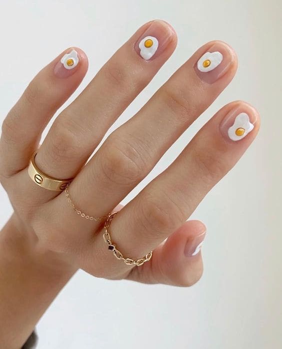 Sunny Side Up Nails
