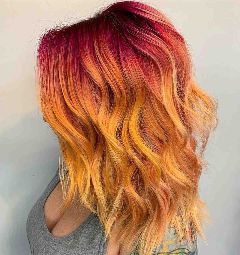 Sunset Color Bob