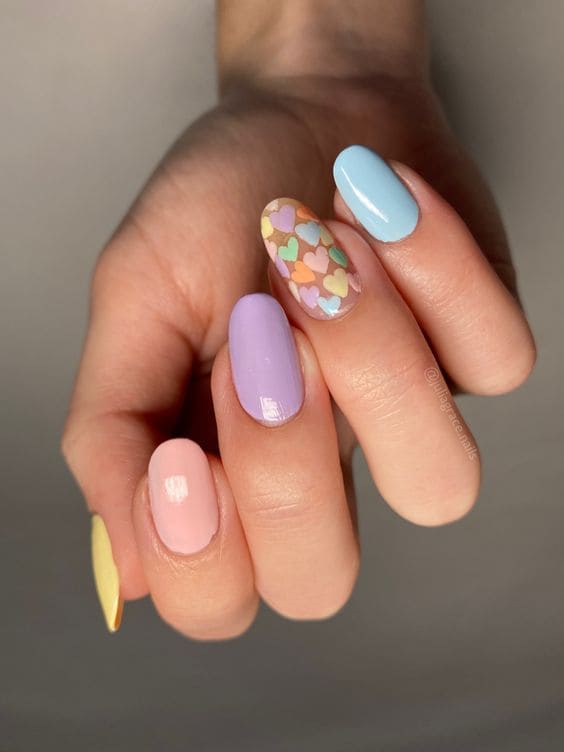 Sweet Short Mani